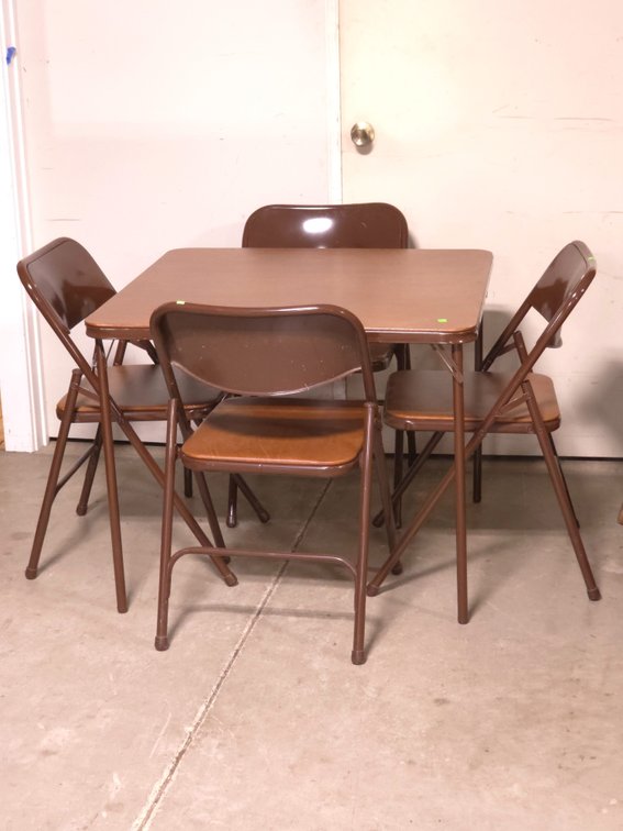 Folding Table Set