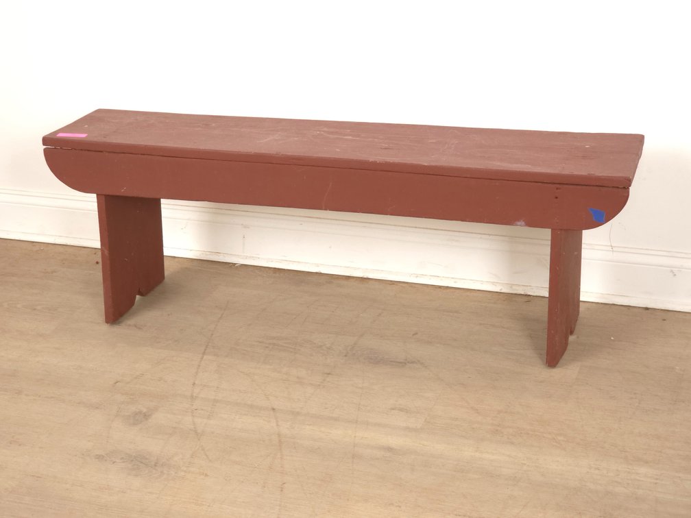 Primitive Painted Bench