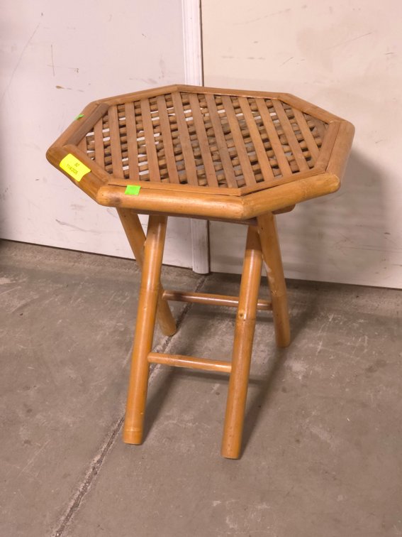 Folding Rattan Table
