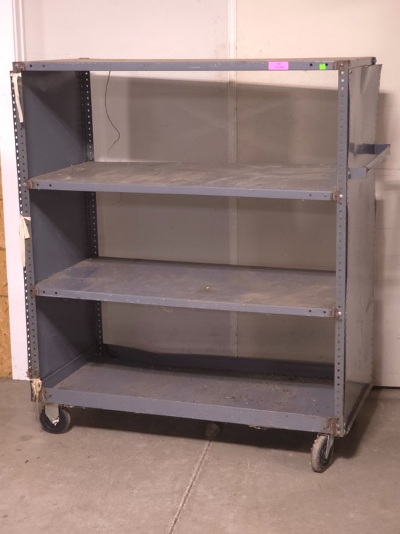 Industrial Shelving Cart