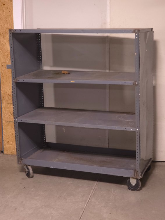 Industrial Shelving Cart