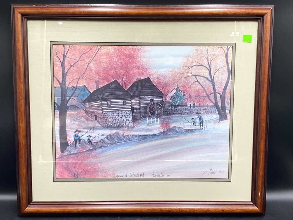 1987 P.Buckley Moss Limited Edition Artwork