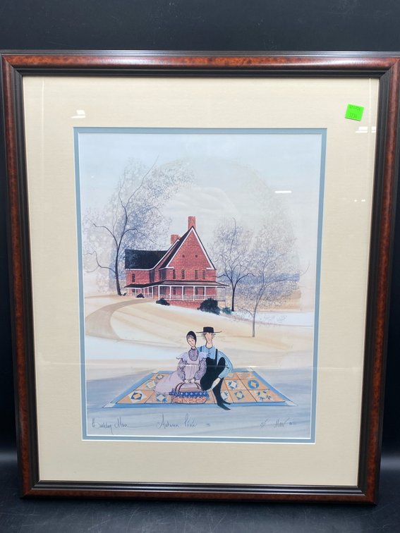 1996 P.Buckley Moss Limited Edition Artwork