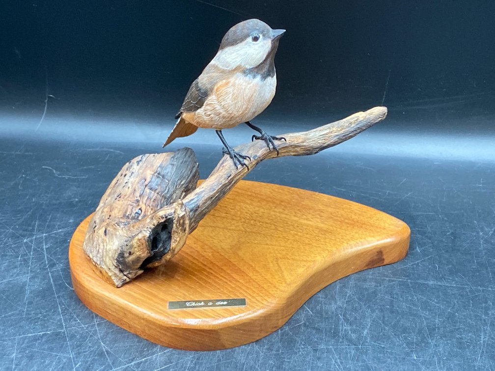 1987 W. Baker “Chick a Dee” Sculpture