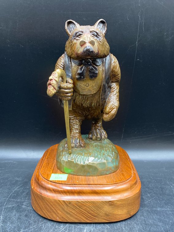 1984 John L. Heatwole (1948-2006) VA Anthropomorphic Bronze Sculpture