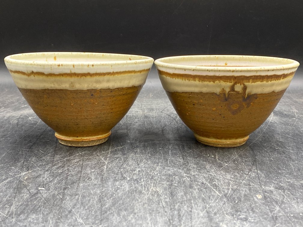 Jim Hanger Art Pottery Bowls Set of 2