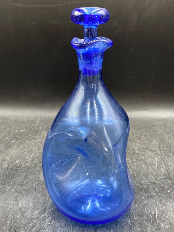 Blenko Style Decanter