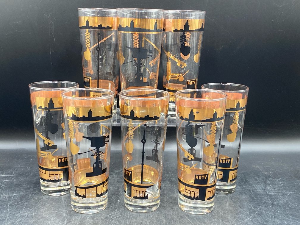 MCM KOTV Promotional Highball Glasses