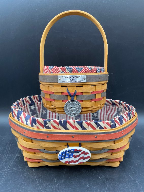 1990's Longaberger Baskets & Accessories