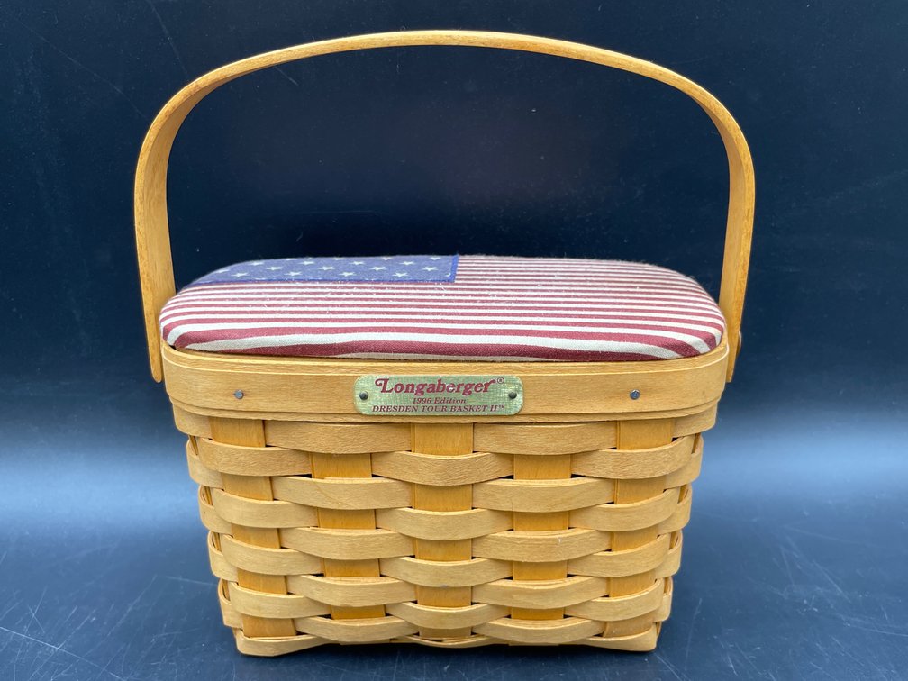 1996 Longaberger Signed Basket