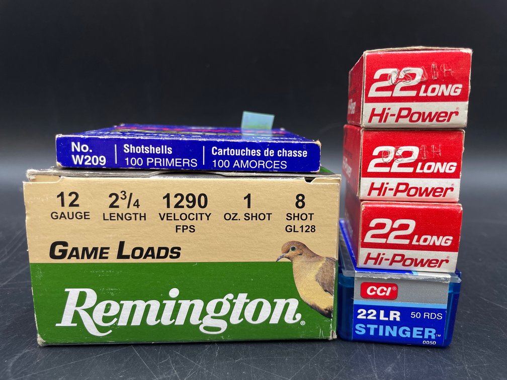 Ammunition Mix Rifle & Shotgun