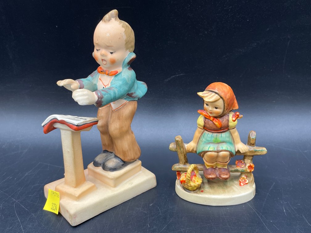 Hummel Porcelain Figurines Duo