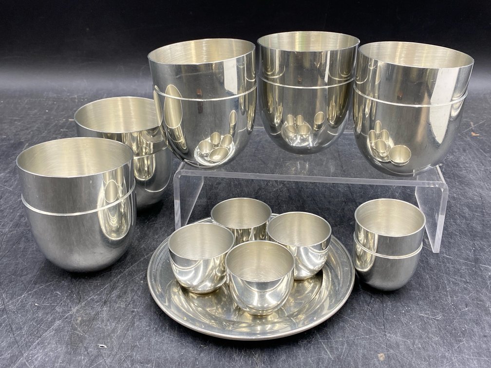 Stieff Pewter Cups and Related
