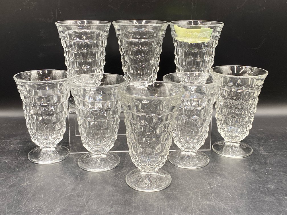 Fostoria American "Cubist" Stemware
