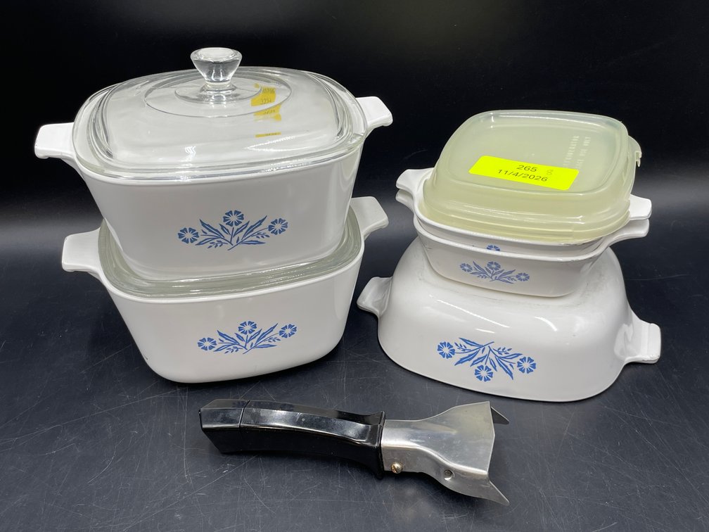 CorningWare "Blue Cornflower" Baking Assortment