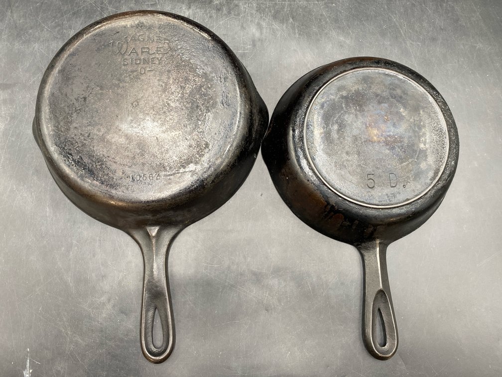 Wagner Ware Cast Iron Skillet & Related