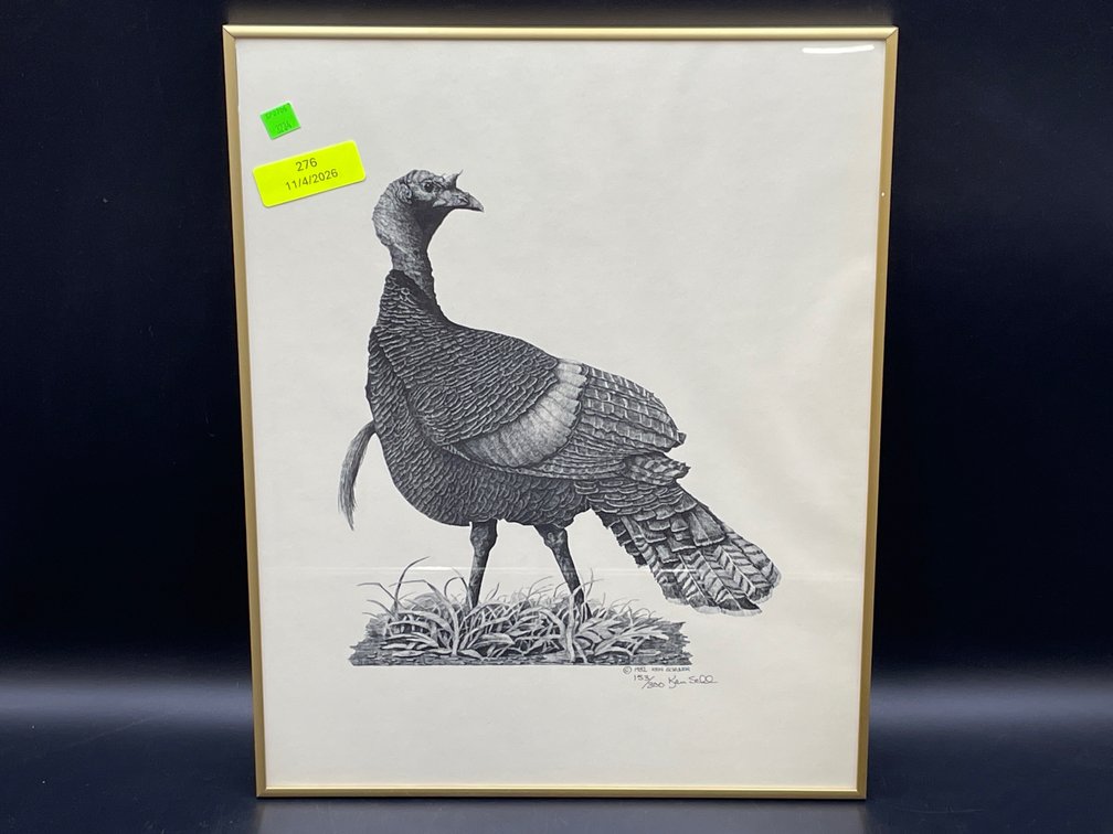 1982 Ken Schuler Framed Limited Edition