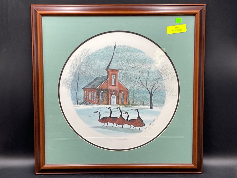 1991 P. Buckley Moss Limited Edition Art