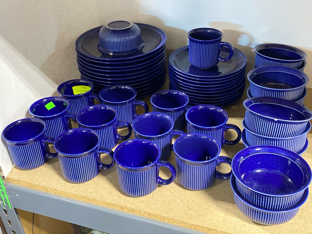 Cerind Porcelana Cobalt Blue Stoneware