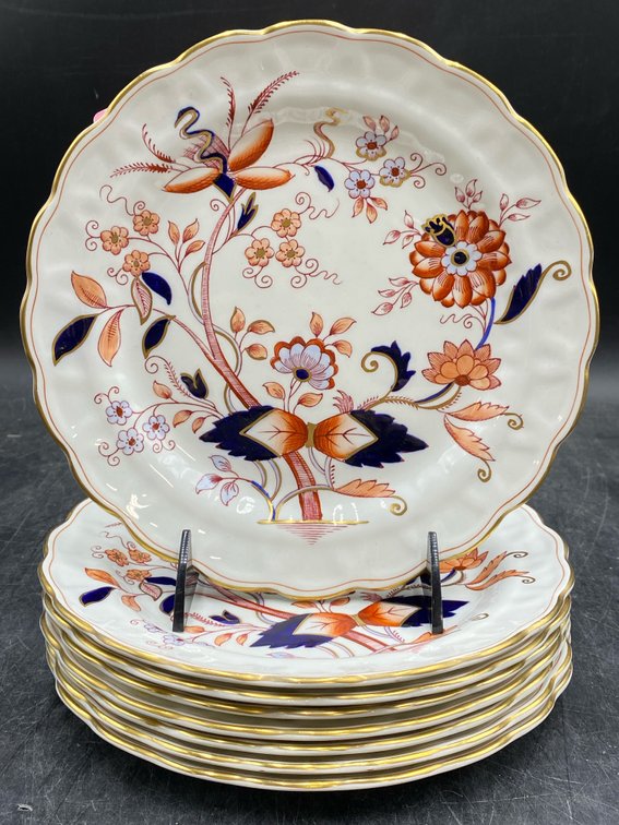 Booths Fine China Plates