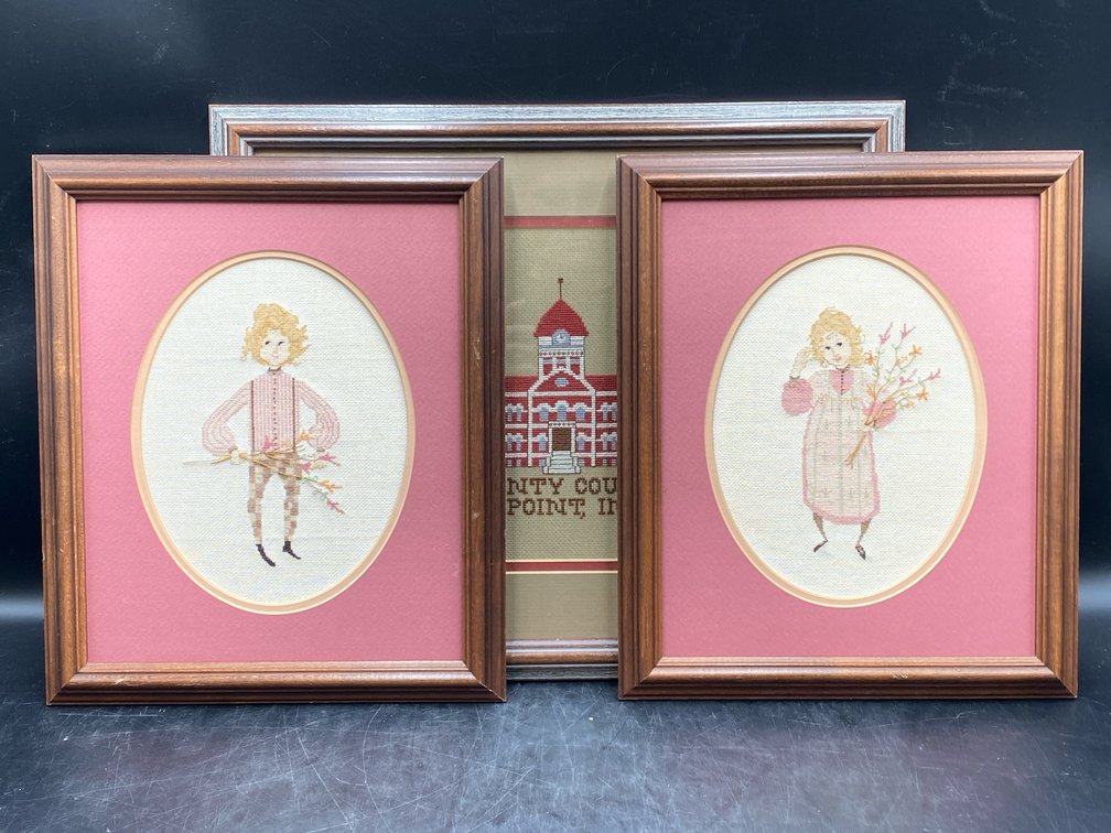 P. Buckley Moss Cross Stitch Duo