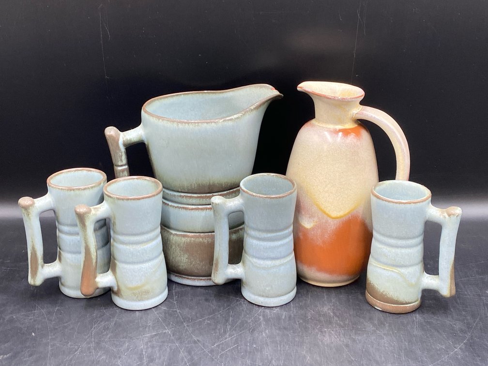 Frankoma Pottery Beverage Grouping