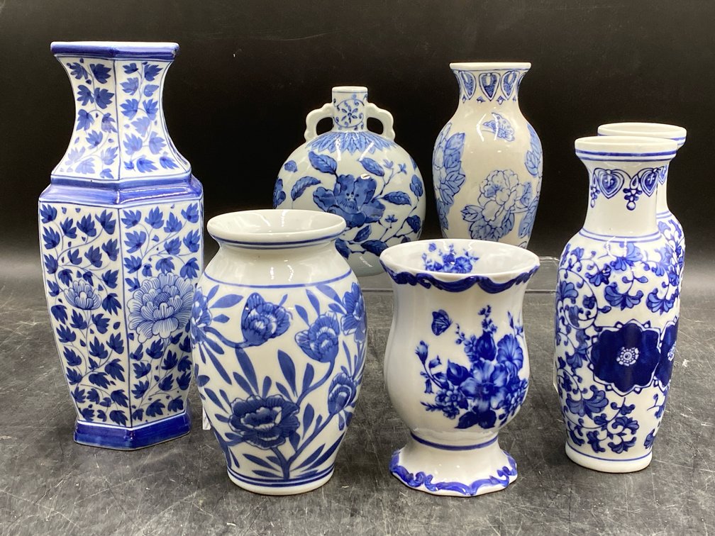 Blue & White Vases