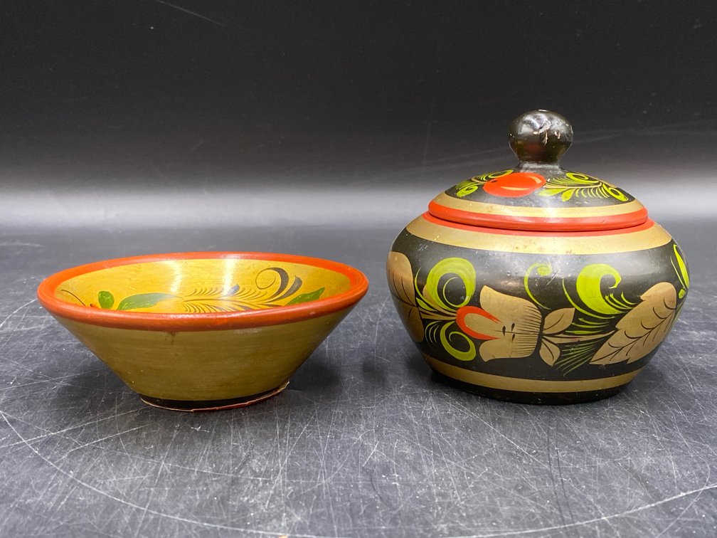 Russian Folk Art Hand Painted Articles