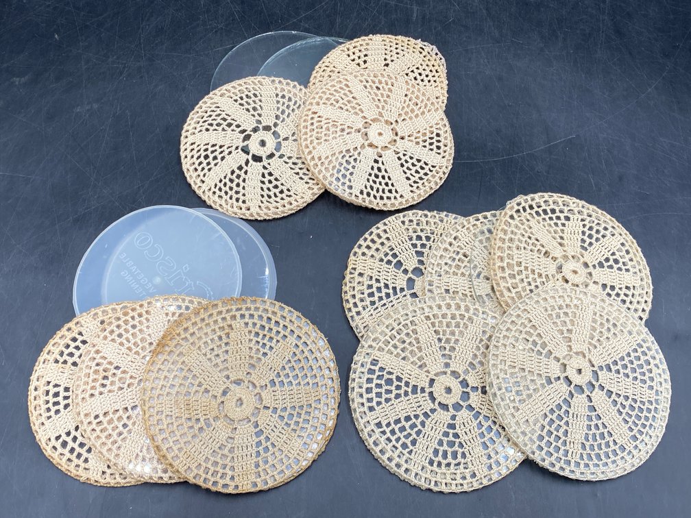 Lace Doily Coasters