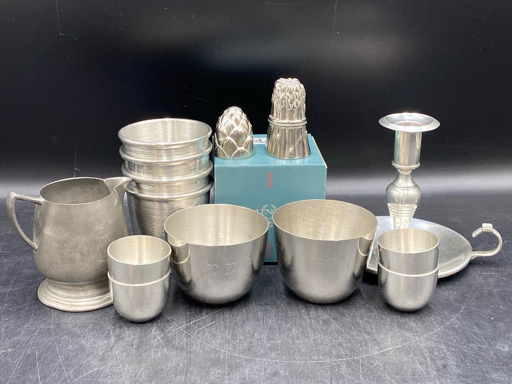 Pewter Collectors Grouping