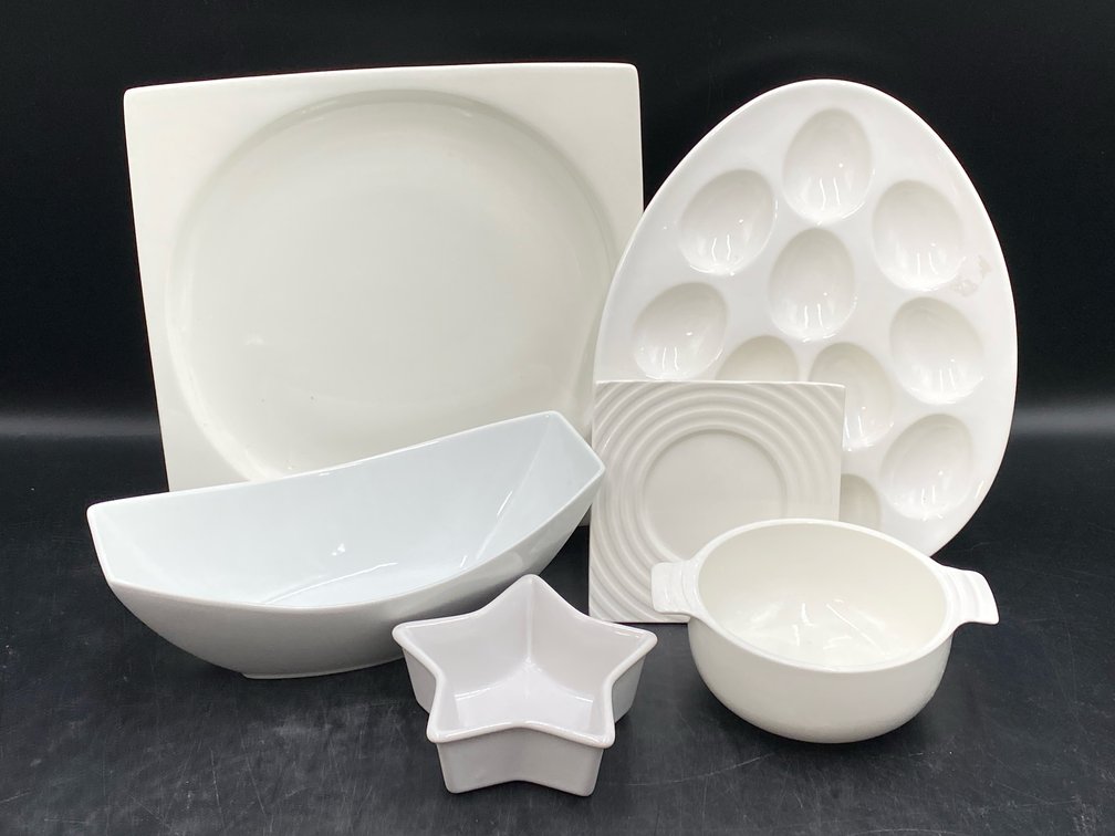 White Ceramic Serve Ware