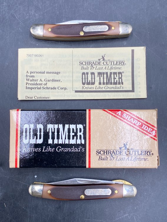 Schrade Old Timer Pocket Knives