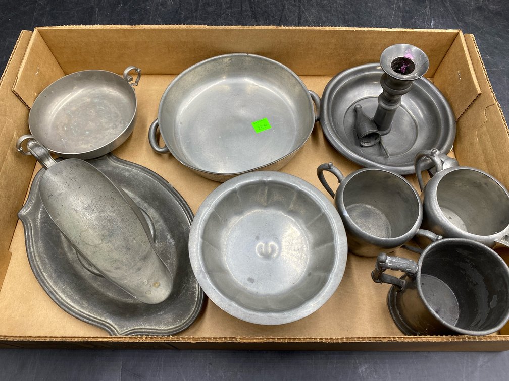 Pewter Kitchenware & Related