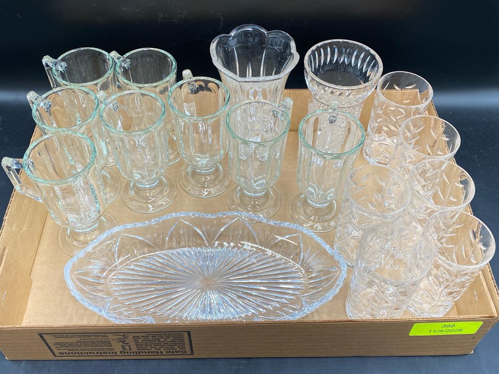 Patterned Glassware