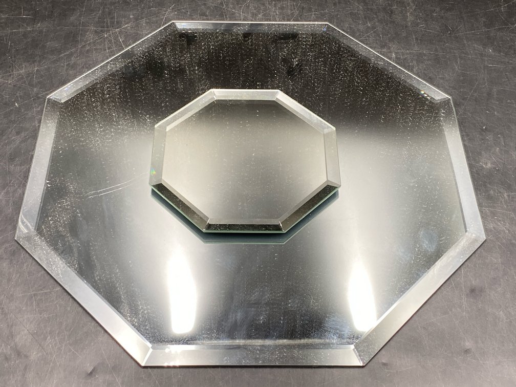 Octagonal Glass Mirrors
