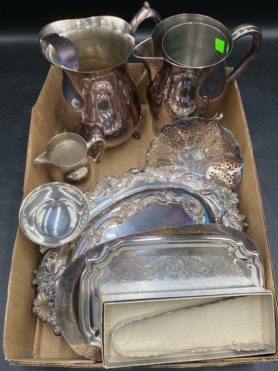 Silver Plate Grouping