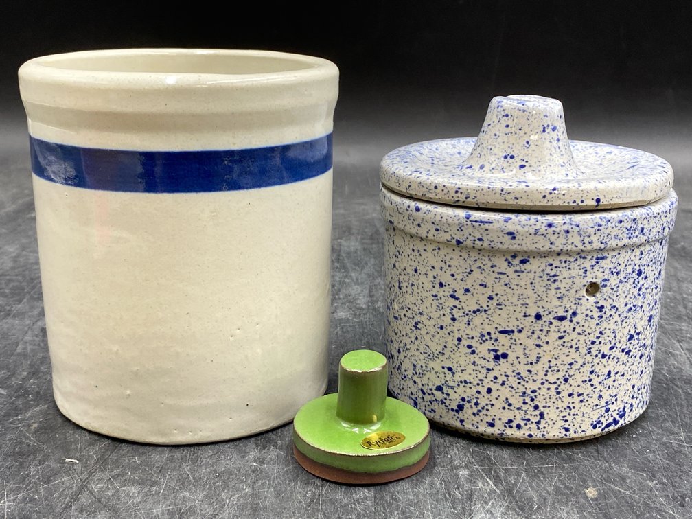 Stoneware Crocks & Related