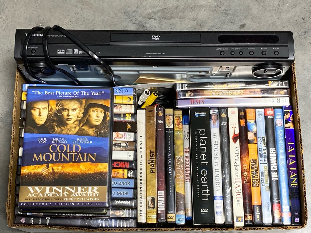 DVD Player & DVD’s
