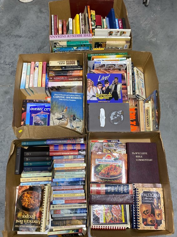 Large Book Assortment