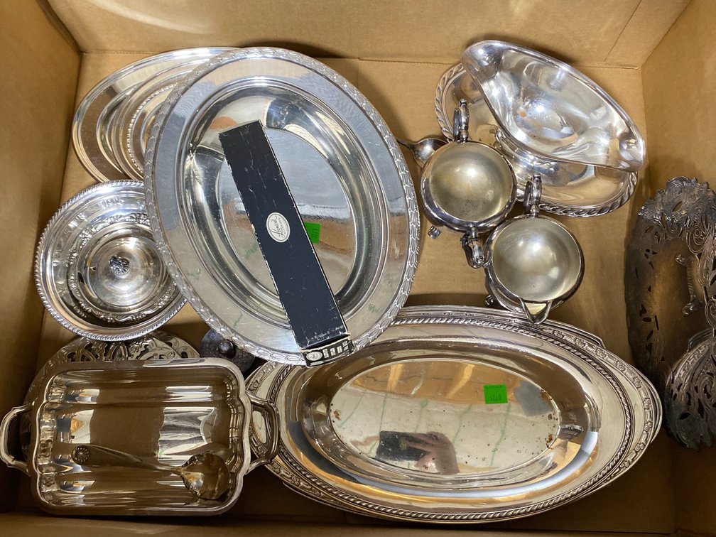 Silverplated & Related Dishes