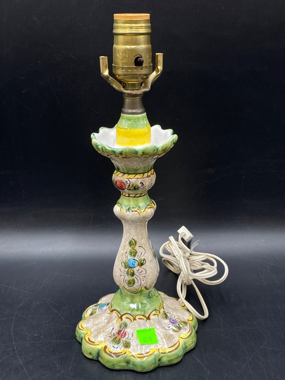 Hand-Painted Ceramic Table Lamp