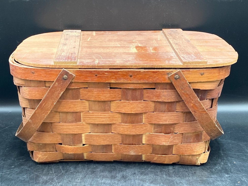 Wov-N-Wood Jerywil Picnic Basket