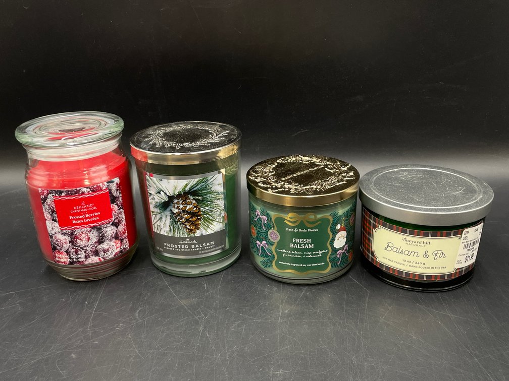 Winter Jar Candles