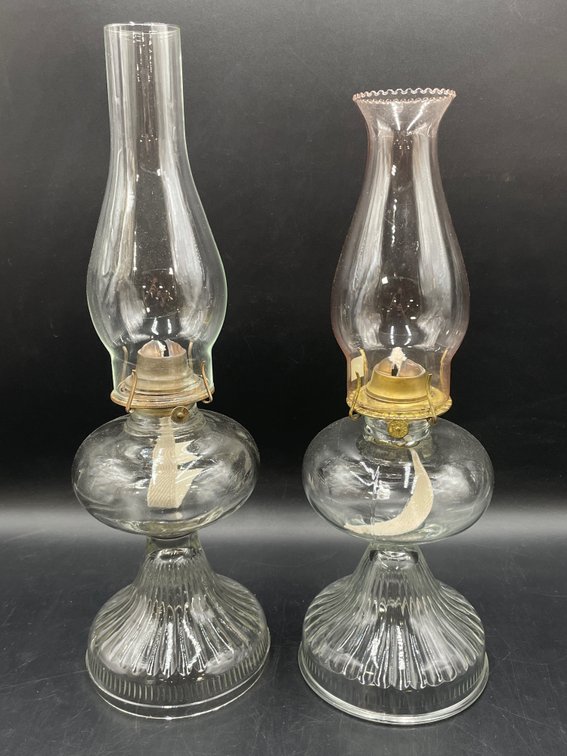 Glass Oil Lamps