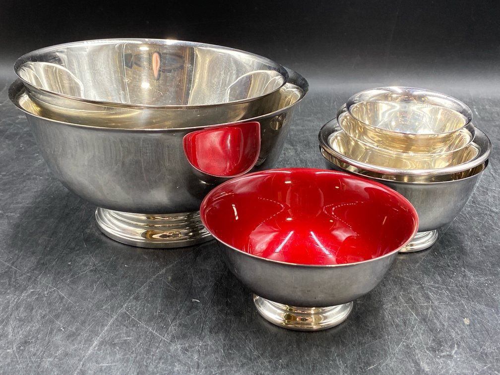 Silverplated Mixing Bowls