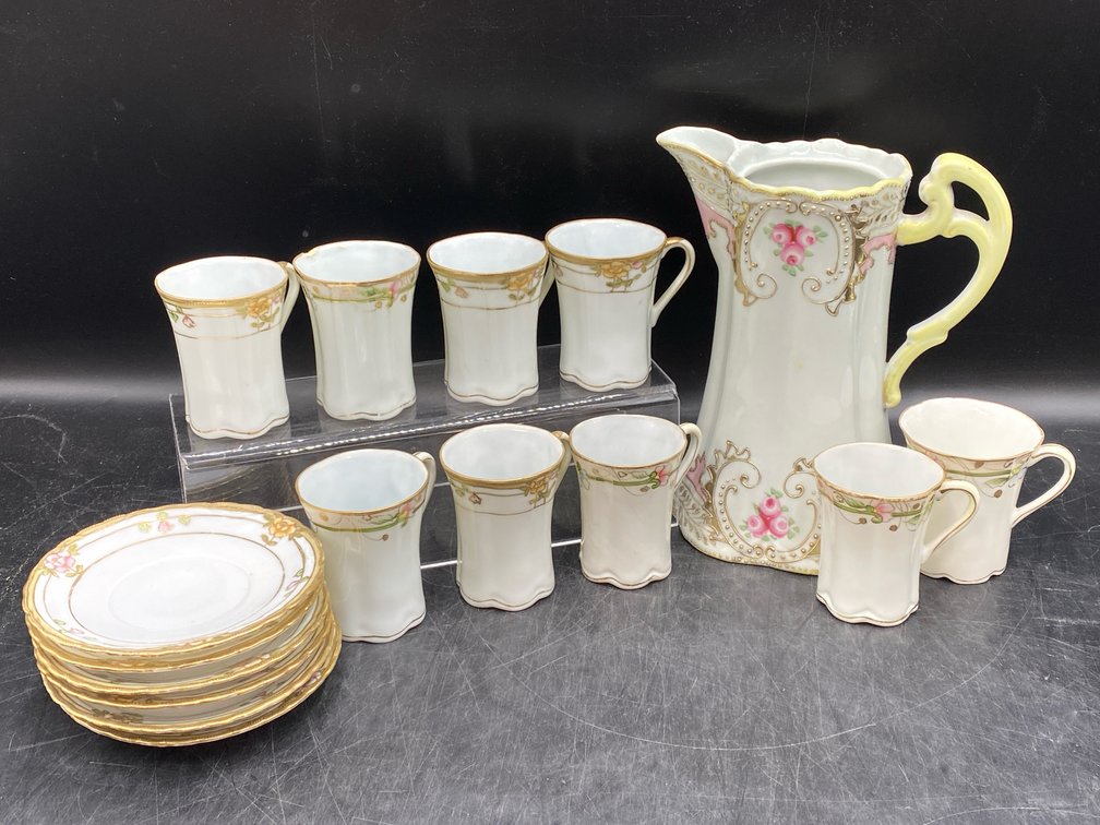 Hand Painted Tea Set