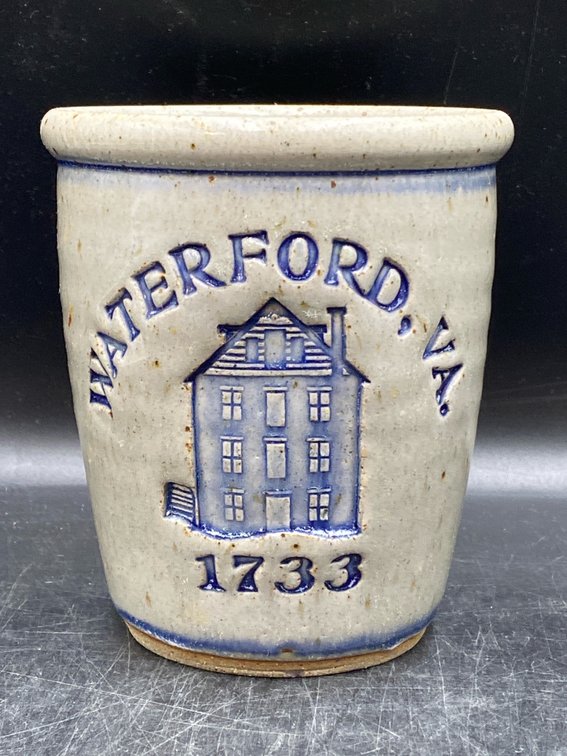 Salt-Glaze Waterford, Va Crock