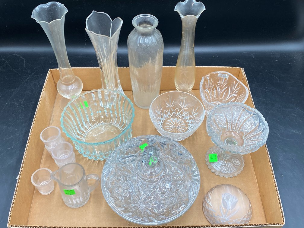Pressed Glass Assortment
