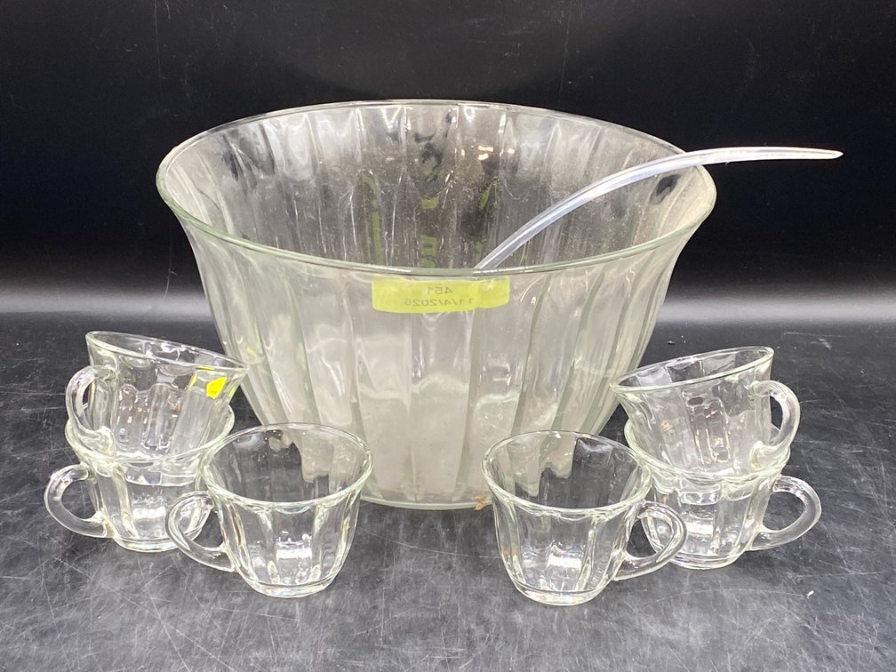 Vintage Punch Bowl Set