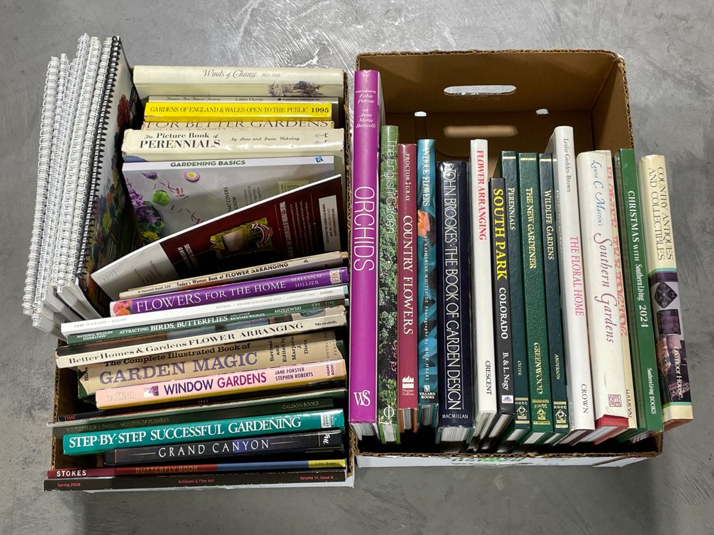Gardening, Travel, & Related Books
